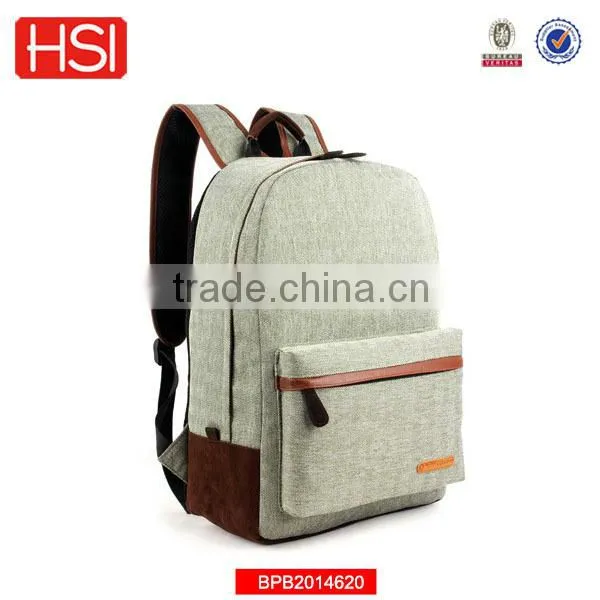 fabric cotton canvas backpack wholesale