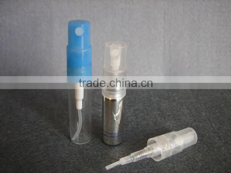 2ml, 3ml tester sprayer glass bottle with cap, perfume bottle, Glass Perfume atomizer