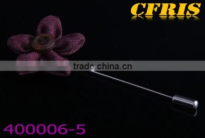 2015 New arriving star flower lapel pins