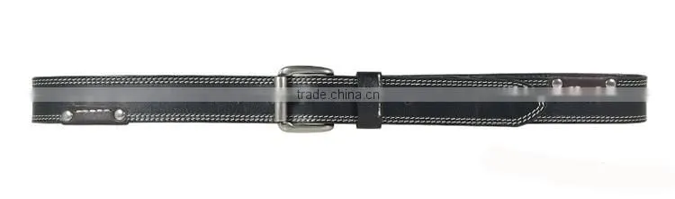 New design Italian leather belt for mens