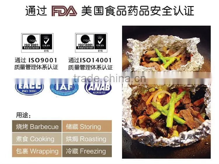 Greensource Household Aluminium Foil Roll(SGS,FDA)