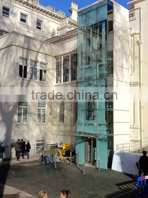 Clear Exterior Glass Wall For Commercial Building And Residential House