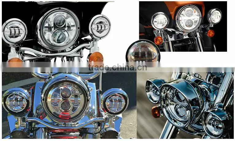 Top bright accessories 40w 5.75 motorcycle led headlight