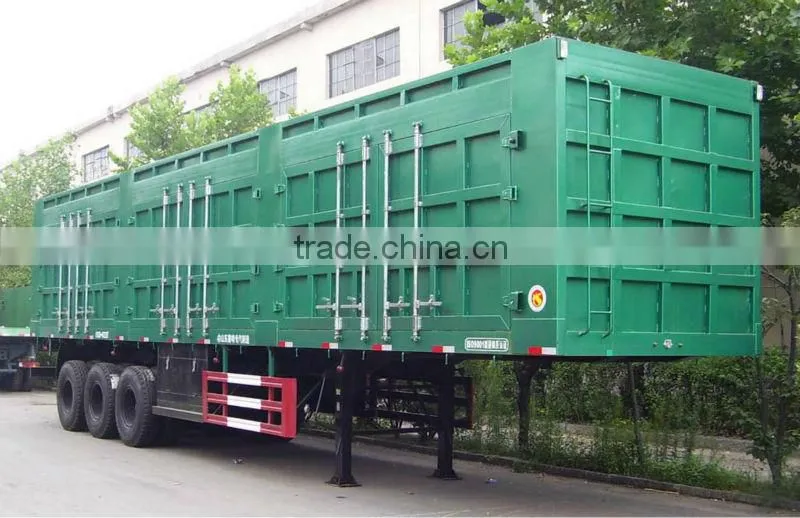 Three axles 50 ton Van Box Semi-trailer ST9406X with competitive price