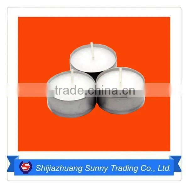 100 Pcs White And Red Tealight Candles