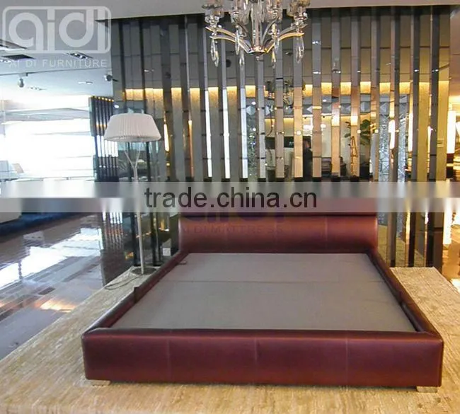 High Quality Wedding Bed Frame, Ultra King Size China Red Wedding Bed