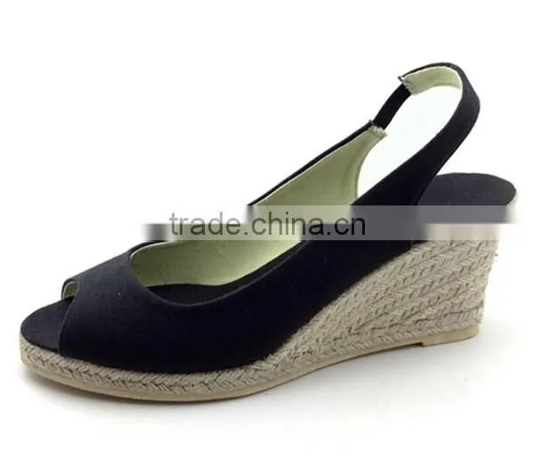 Latest Summer Women Casual Shoes Jute Shoe
