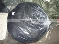 Fabric bean bag chair with pocket on side