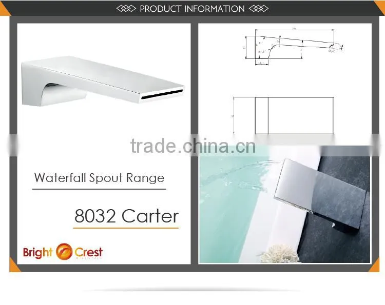 New Design Water Fall Shower Bathroom Faucet