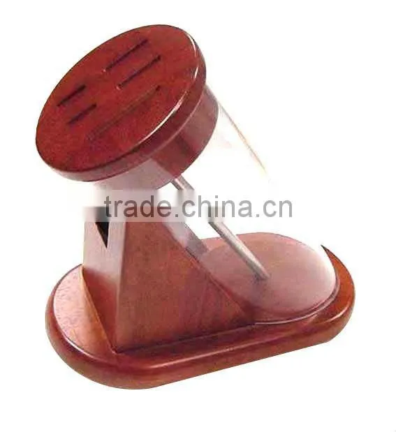 Wooden Kitchen Knife Block Cutlery Holder for Home and Restaurant