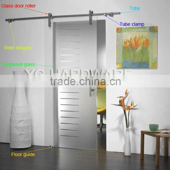 Patio sliding glass door system YG-D19