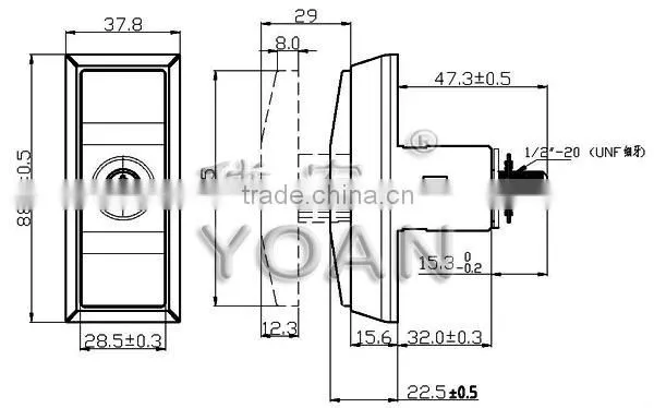 vending machine lock with master key function 1303