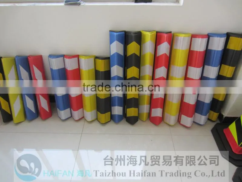 EVA colorful corner guard reflective for parking lot safety/Good quality EVA plastic corner protector/corner guard for garage