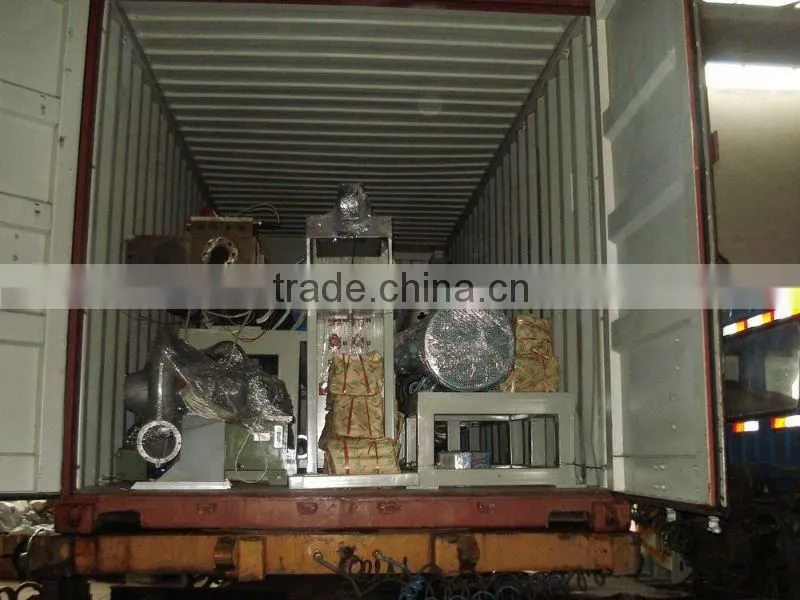 double-ranks recycling & granulating system