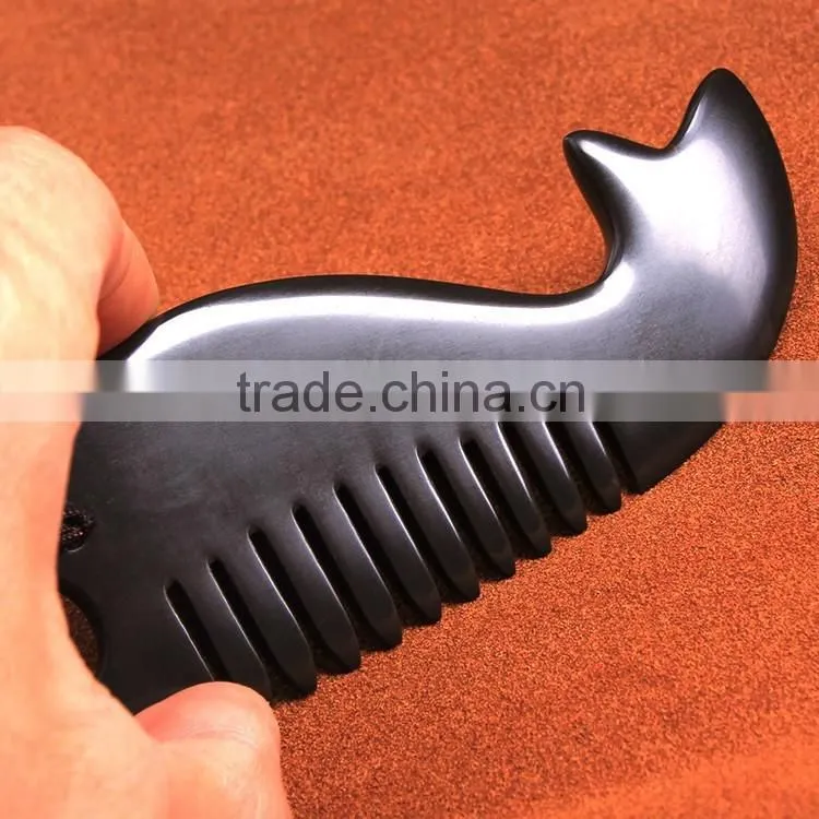 black nephrite comb