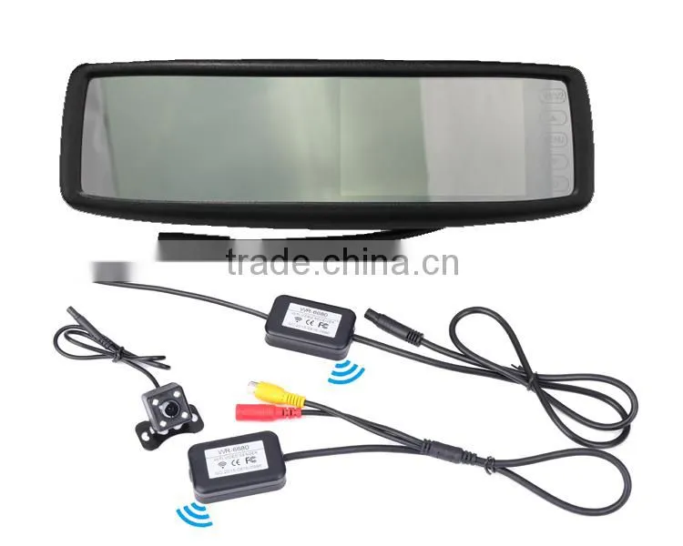 HD WIFI 4.3inch auto wireless car rearview mirror, auto rear view mirror