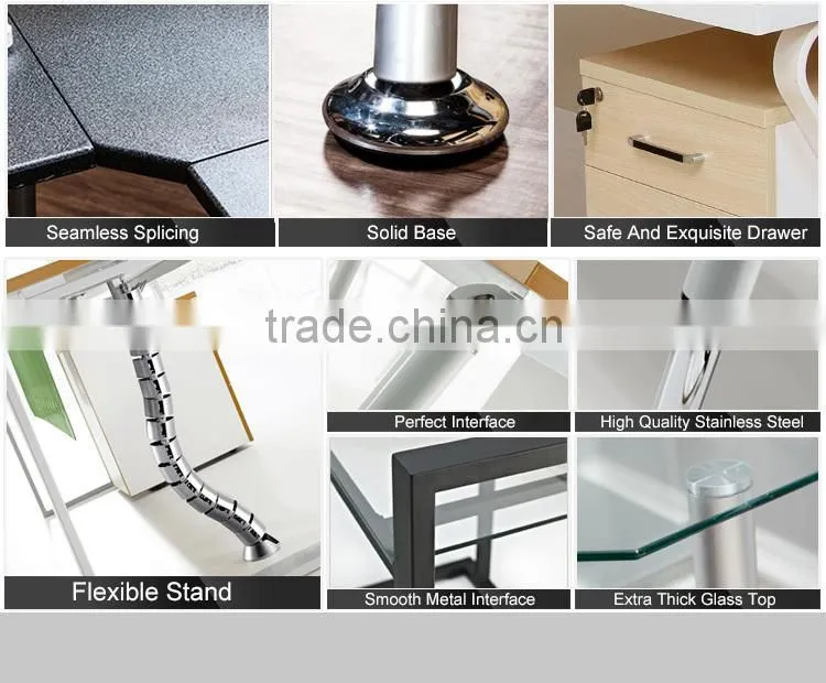Exceptional Quality Customized Logo Printed Ergonomic Modern Small Folding Desk