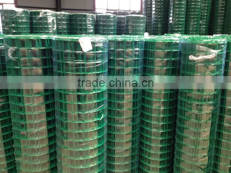 anping green vinyl coated welded wire fence price list