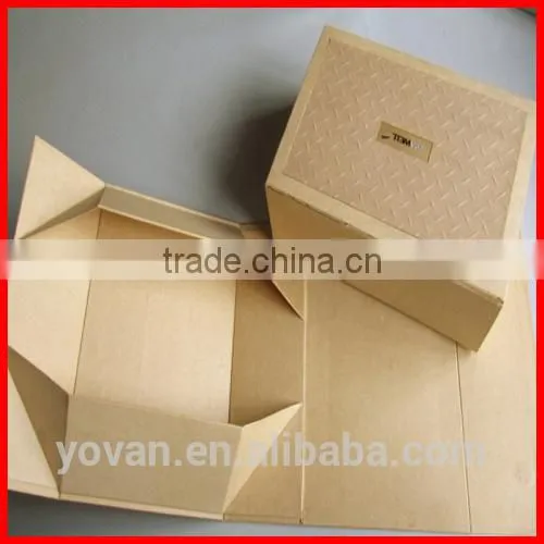 high quality hot sell paper square folding box