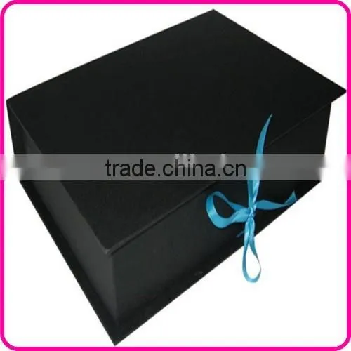 leading style black glossy Foldable Box