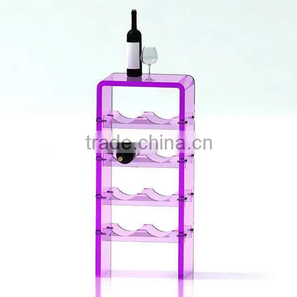 Top level professional acrylic liquor bottle display stands