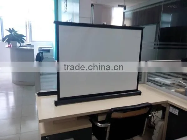 Portable Table Screen for Home theater or business presentation