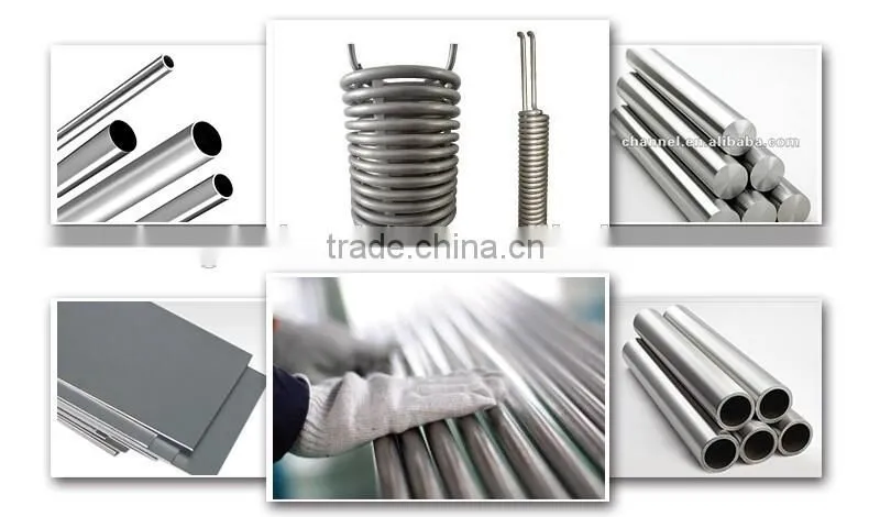 gr1 titanium exhaust pipe price for hot sale