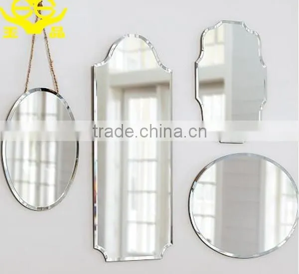 china supplier wall mounted mirror dressing mirrors, bathroom hanged wall mirror
