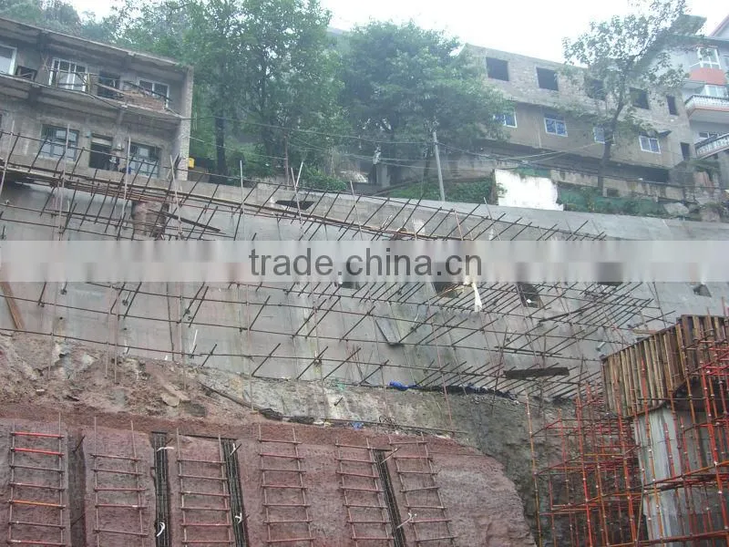 prestressed matching accessory for ground anchorage