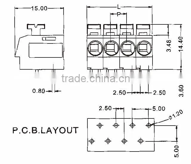 3.5mm pluggable pcb terminal block 3.5mm 3.81mm pitch 2 3 4 5 6 7 8 9 10 12 1 Electric Connectors With UL UDE CE CQC Certificate