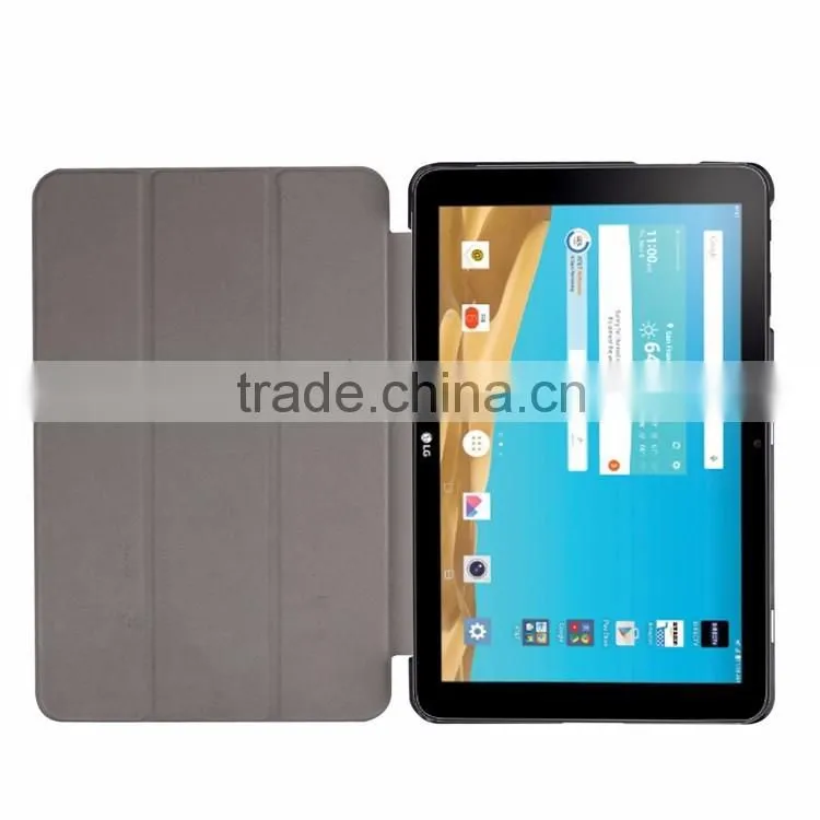Smart Magnet Stand Tablet pc case For LG G Pad 10.1 V490 Tablet cover case