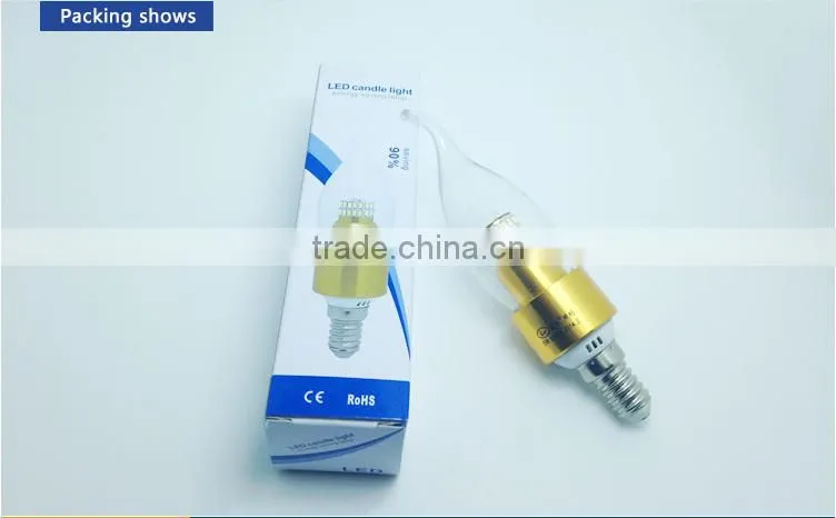 Hot e14 SMD2835 4w led candle lamp led corn light