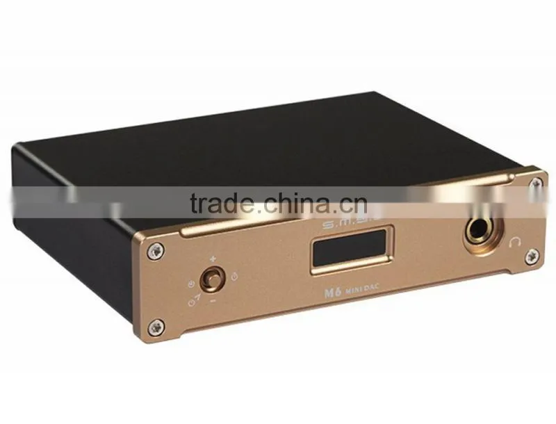 SMSL M6 32Bit/384KHz HiFi Multifunctional Mini DAC Decoder + Headphone Amplifier Asynchronous