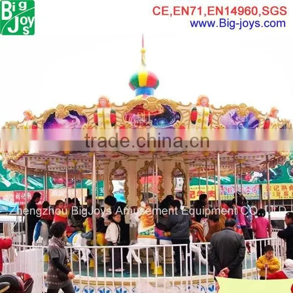 New type reasonable price OEM luxury totary carousel for sale