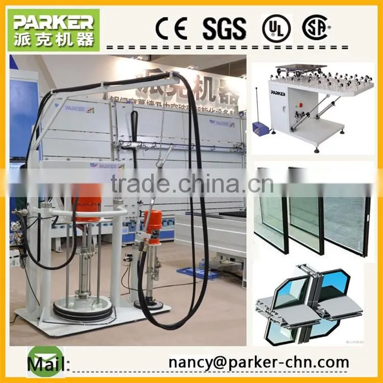 double glass two-component coating machine