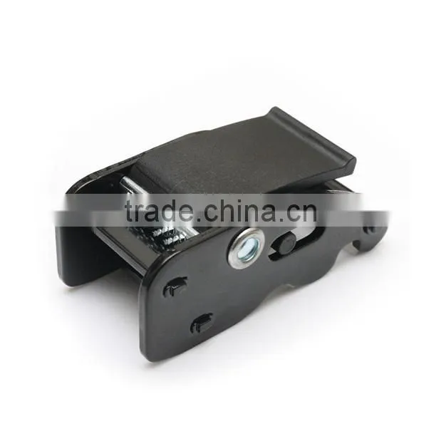 Stainless Steel Webbing Cam Buckle With Black Tab Cam Buckle