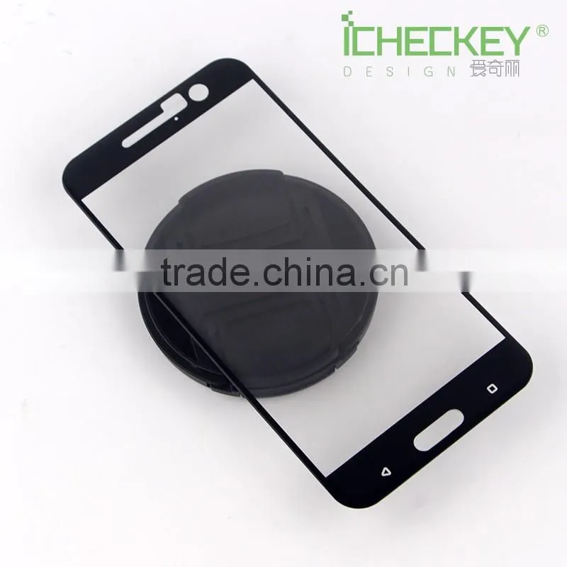 In stock !!! 9H hardness 0.33mm full coverage smart tempered glass film for HTC M10