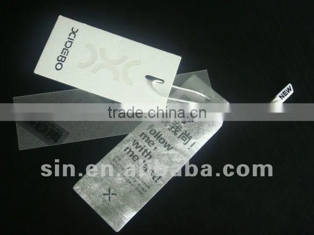 stone paper tag