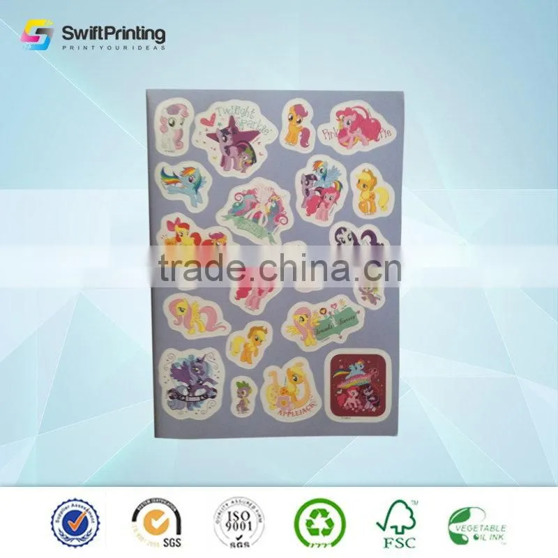 Bottom price hot sell paper printing sticker