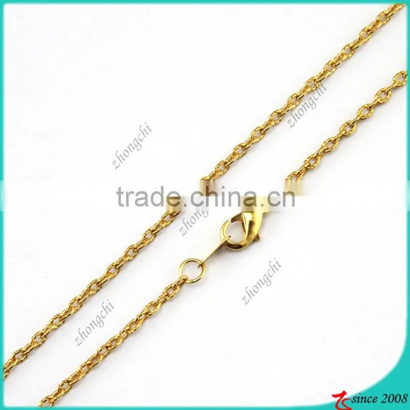 Hot Selling Gold Chain Necklace For Floating Locket Chain Necklace(FN16040839)