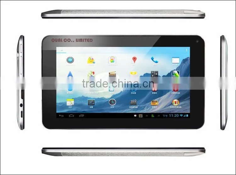 7 inch tablet pc via8880 with Dual core 1.5ghz with hdmi Usb host full 1080P 0.3MP/0.3MP Android 4.4 Win8 interface Q