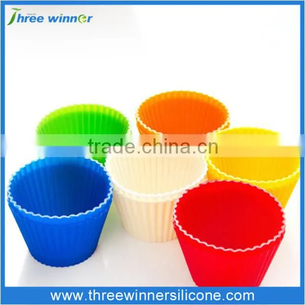 High quality custom kitchen accessories silicone cup cake molds