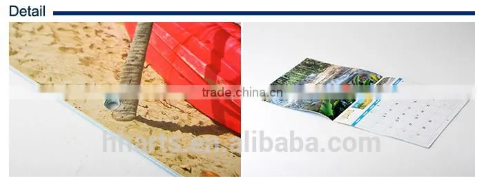 Professional high quality exquisite wall calendar printing in China