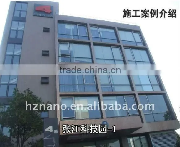 Wear resistant thermal control paint for glass
