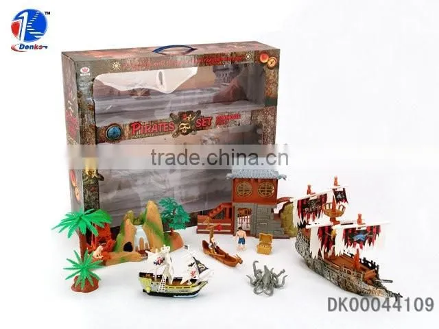 Pirate Ship Toy Pirate Set
