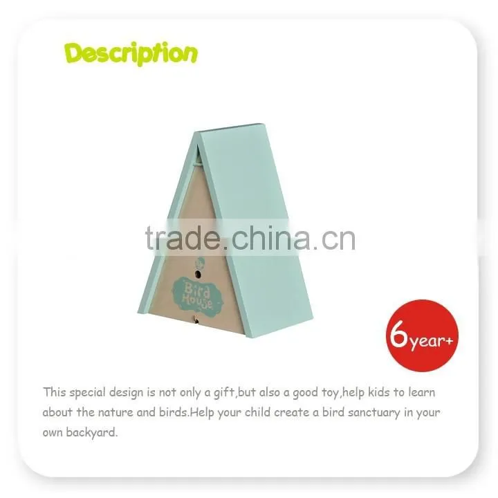 Children's Triangle Bird House