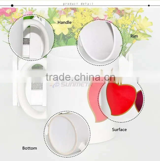Sublimation Coated Ceramic Magic Mug, Yiwu Factory Directly Supply( SKB-05Z)
