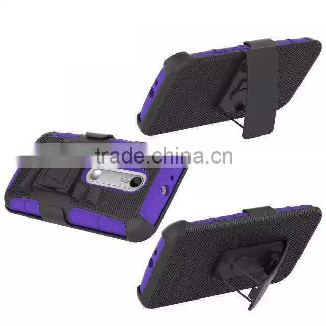 Display Rack Armed Phone Case Cover Back for Moto G3