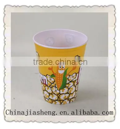 plastic popcorn bucket in cinema hot sale