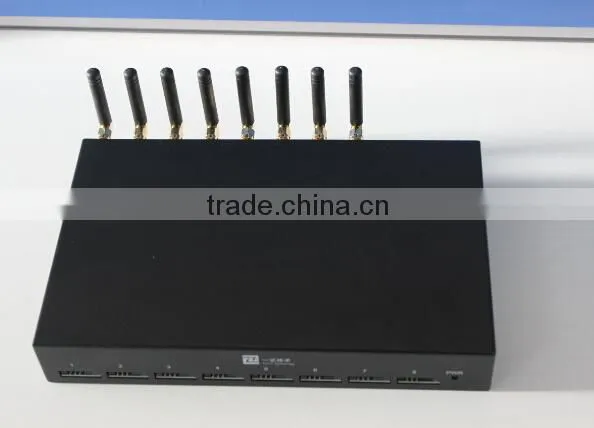 2015 Ejoin cheap 8 ports 32 sim voip gateway, goip 4 sms send and receive ussd command goip 4